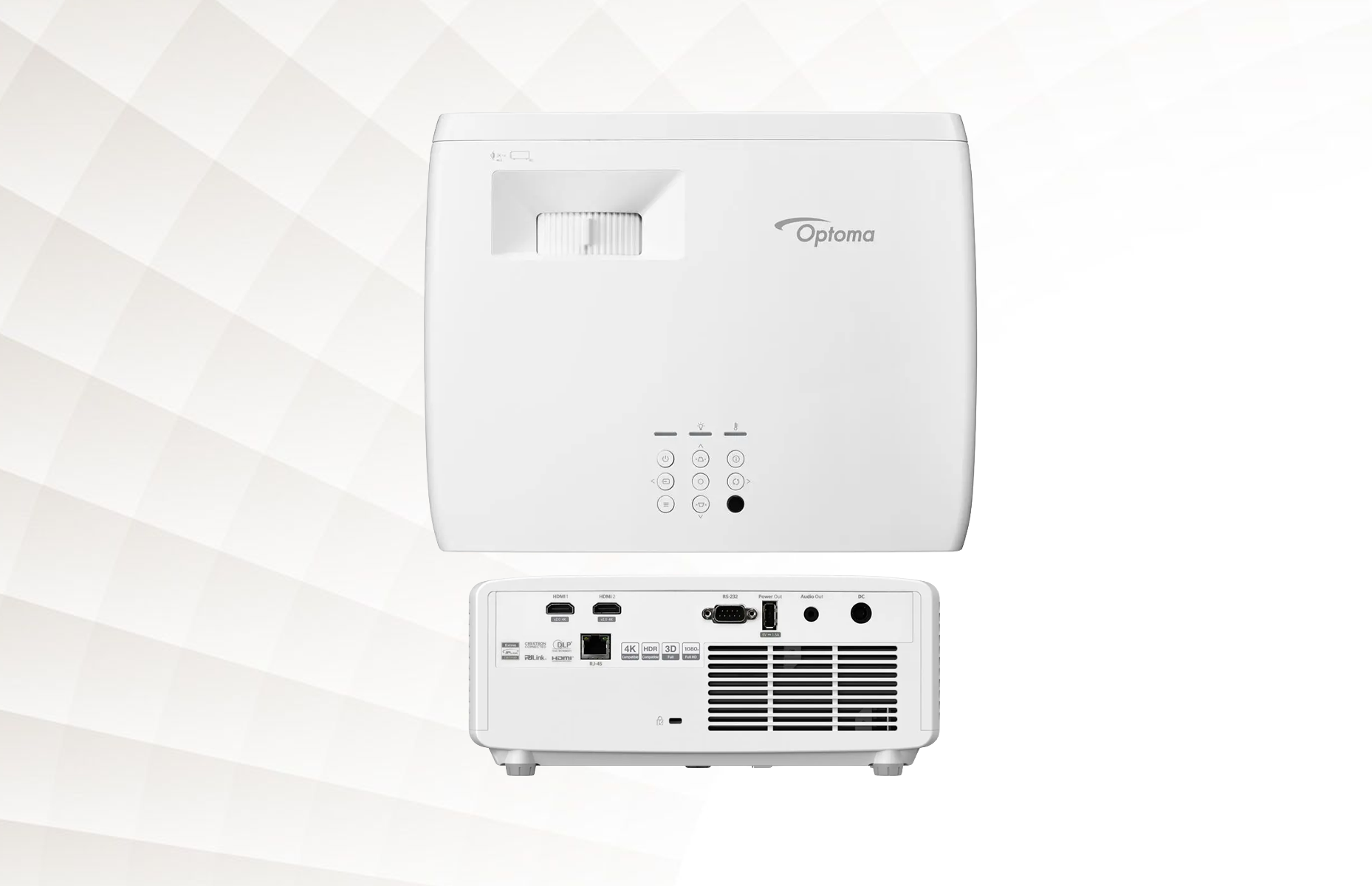 Proyector láser de tiro corto Optoma 4.200 lúmenes