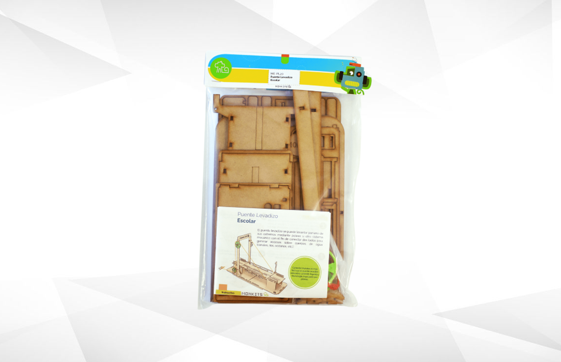 Kit didáctico: puente hidráulico elevadizo